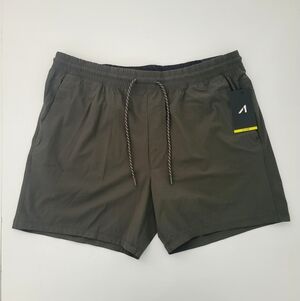 Alive Qwick-dry Dark Green Shorts. Size L
